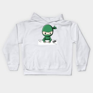 Sculpting Ninja Kids Hoodie